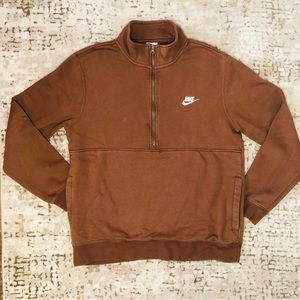 NIKE half zip up pullover